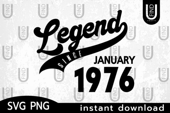 Vintage 1976, Legend Since January 1976